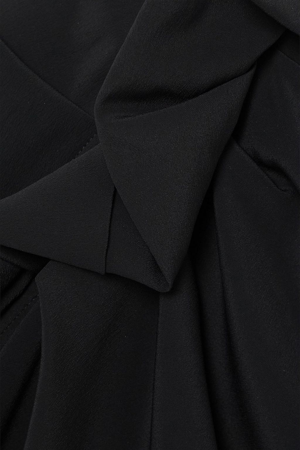 RICK OWENS Drapierter Maxirock aus Crêpe
