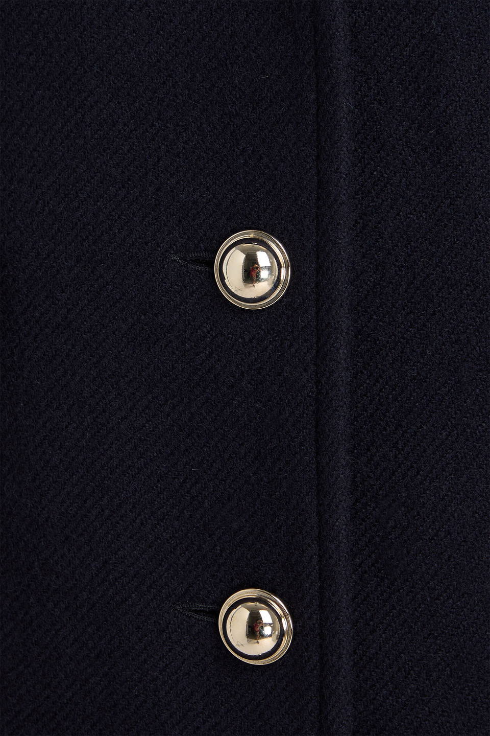 Sandro Felt Coat In Blue