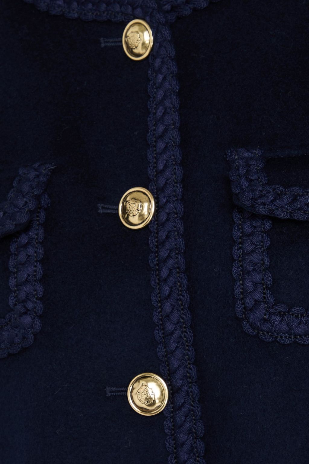 SANDRO Wool-felt jacket
