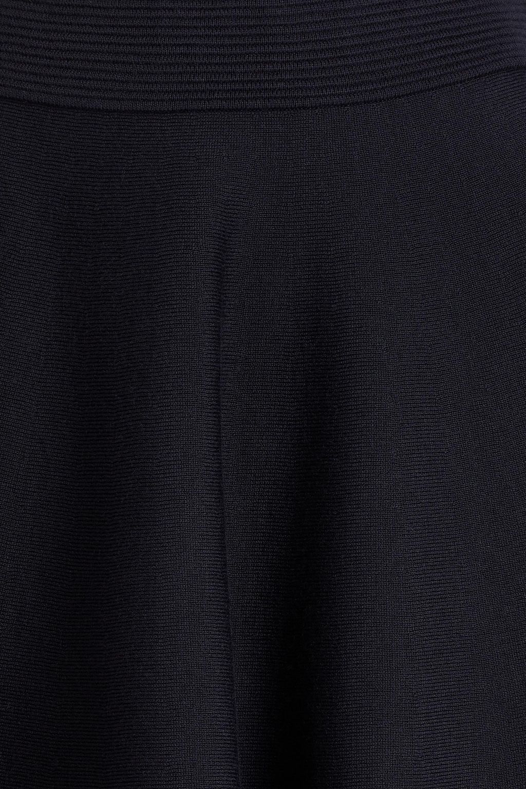 SANDRO Knitted mini skirt