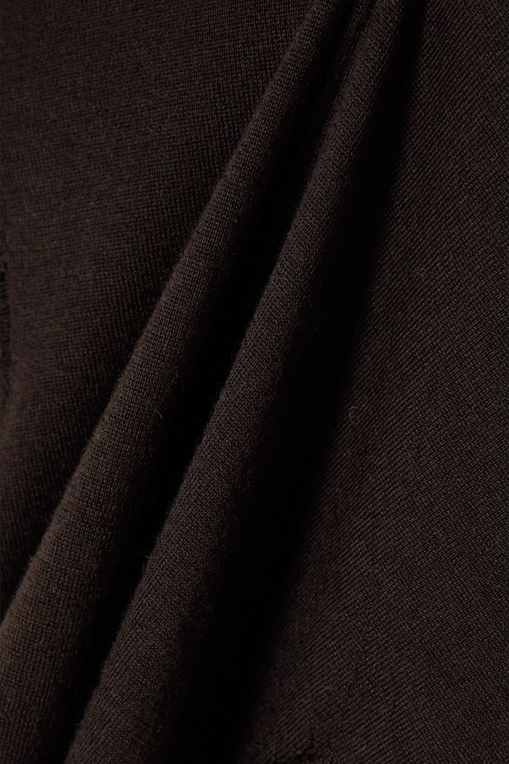 AMIRI Distressed cashmere turtleneck tank