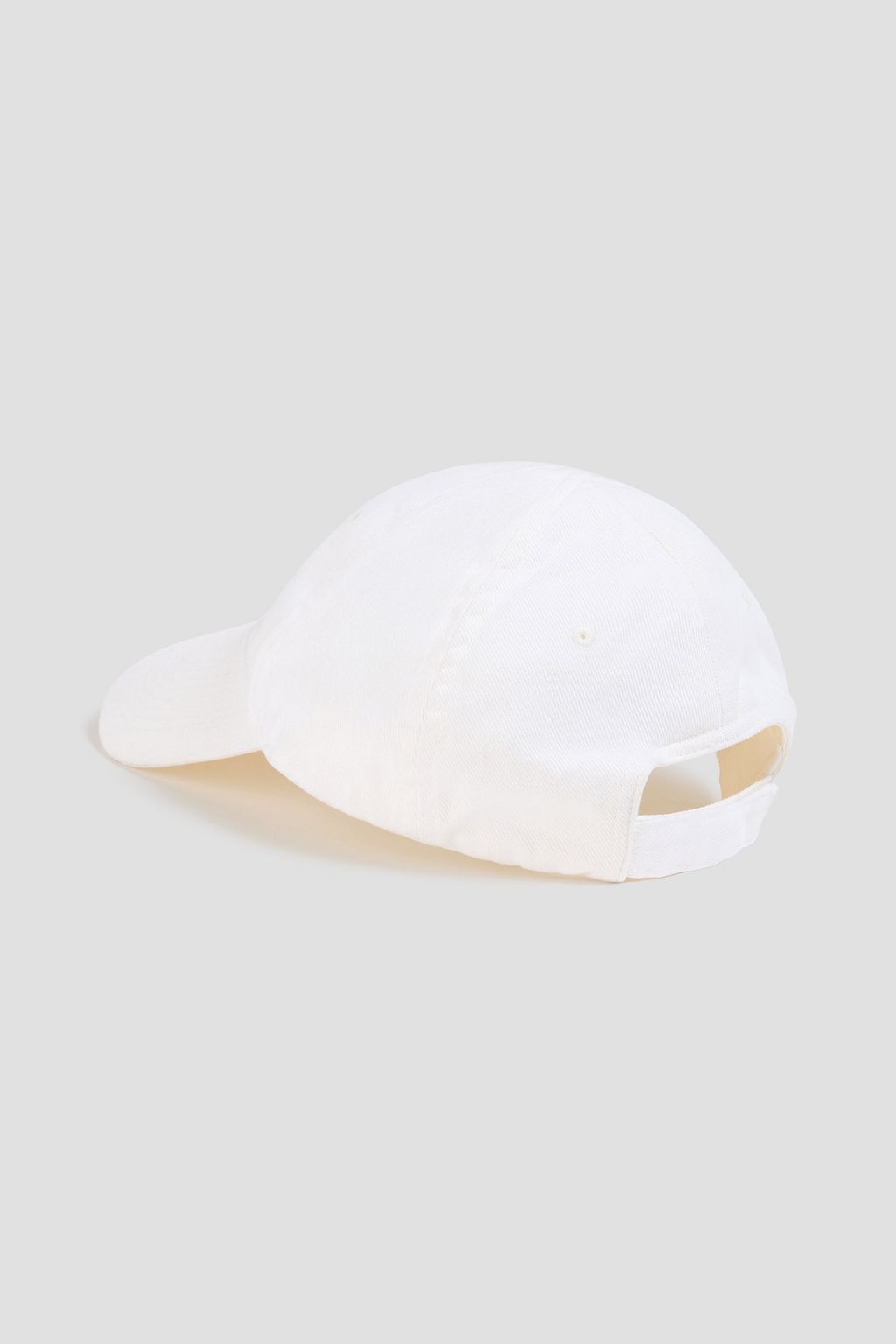 BALENCIAGA Embroidered cotton-twill baseball cap