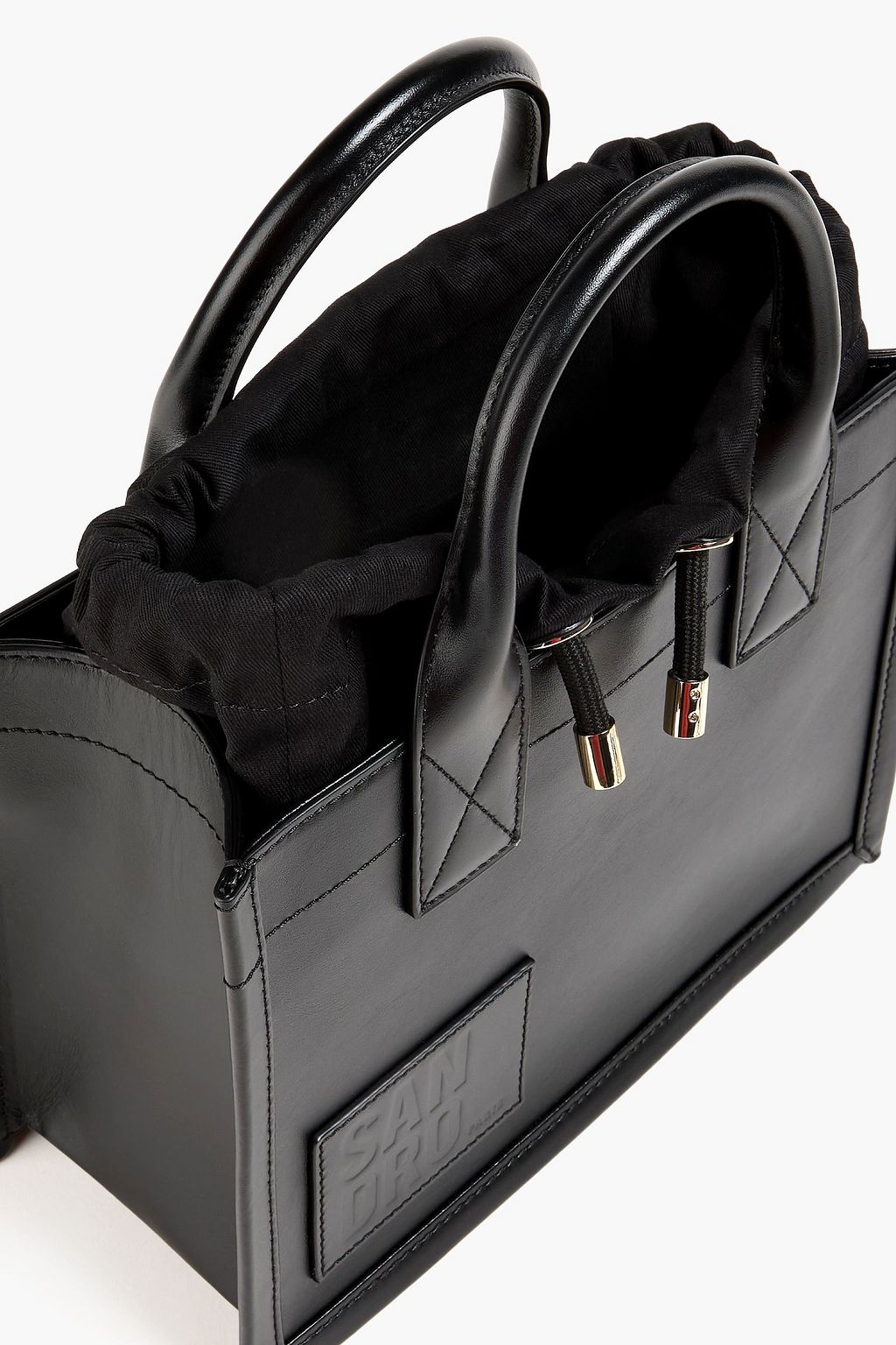 SANDRO Leather tote