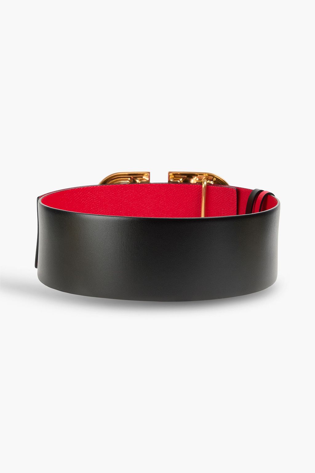VALENTINO GARAVANI VLOGO leather waist belt
