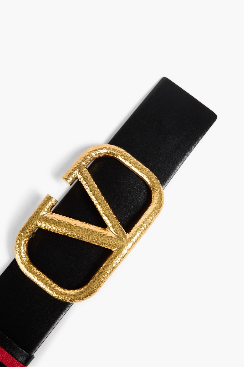 VALENTINO GARAVANI VLOGO leather waist belt