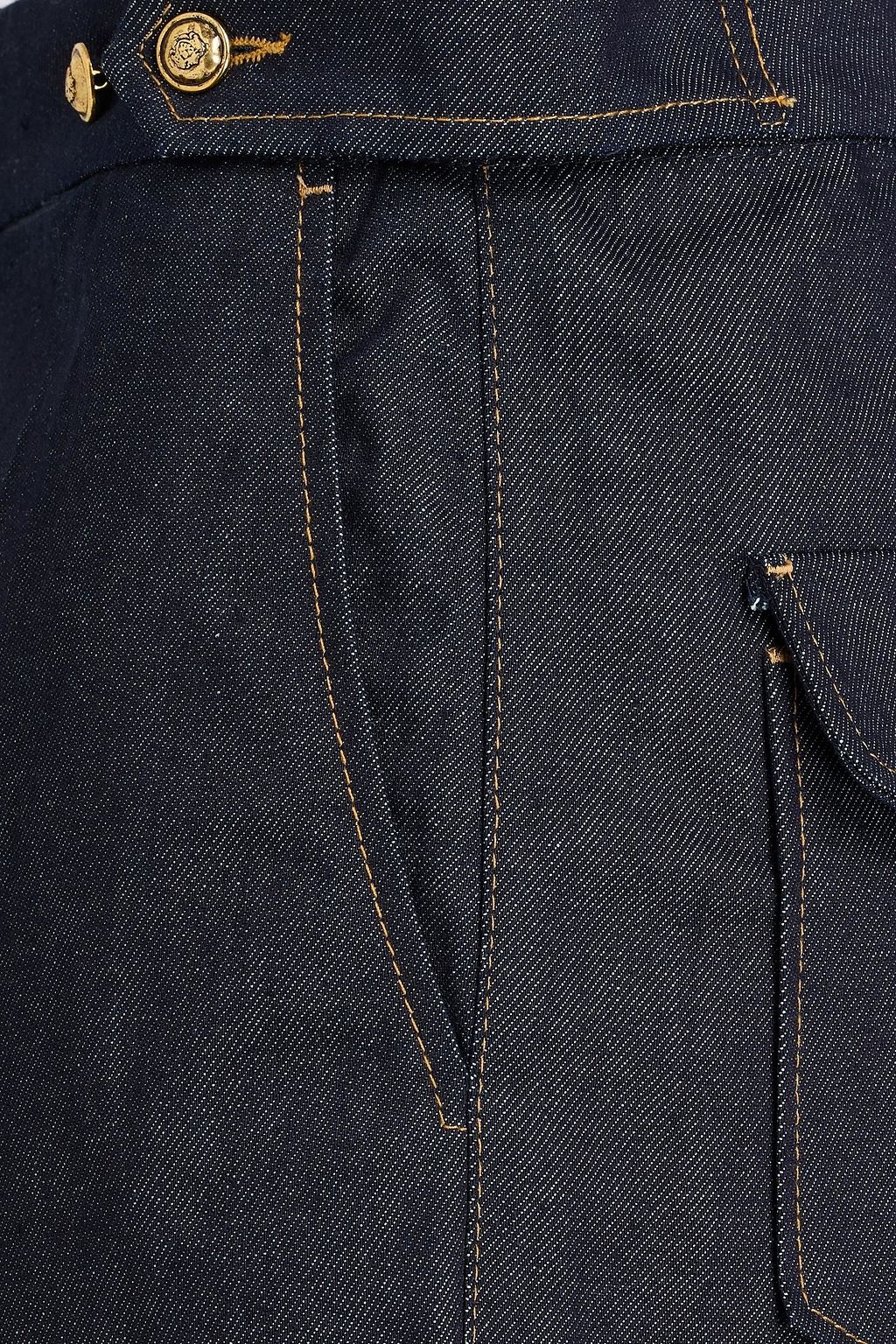 SANDRO High-rise wide-leg jeans