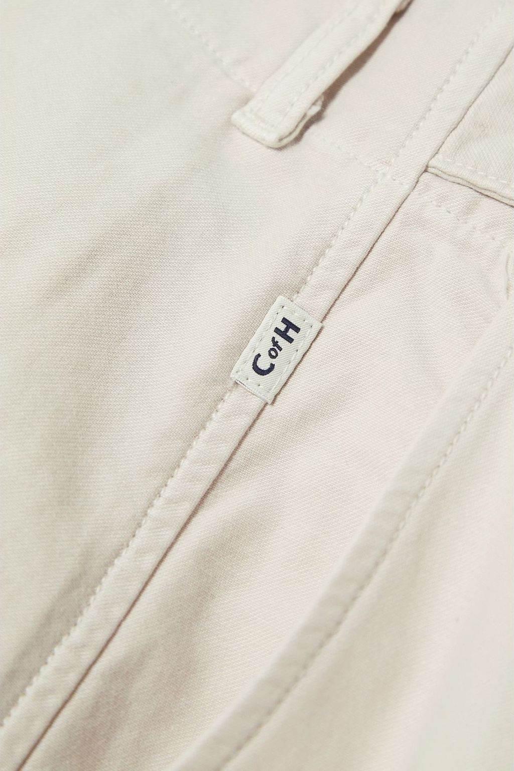 CITIZENS OF HUMANITY コットンツイル クロップド ワイドレッグパンツ