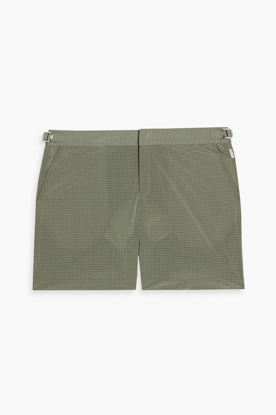 Bulldog mid-length ripstop swim shorts