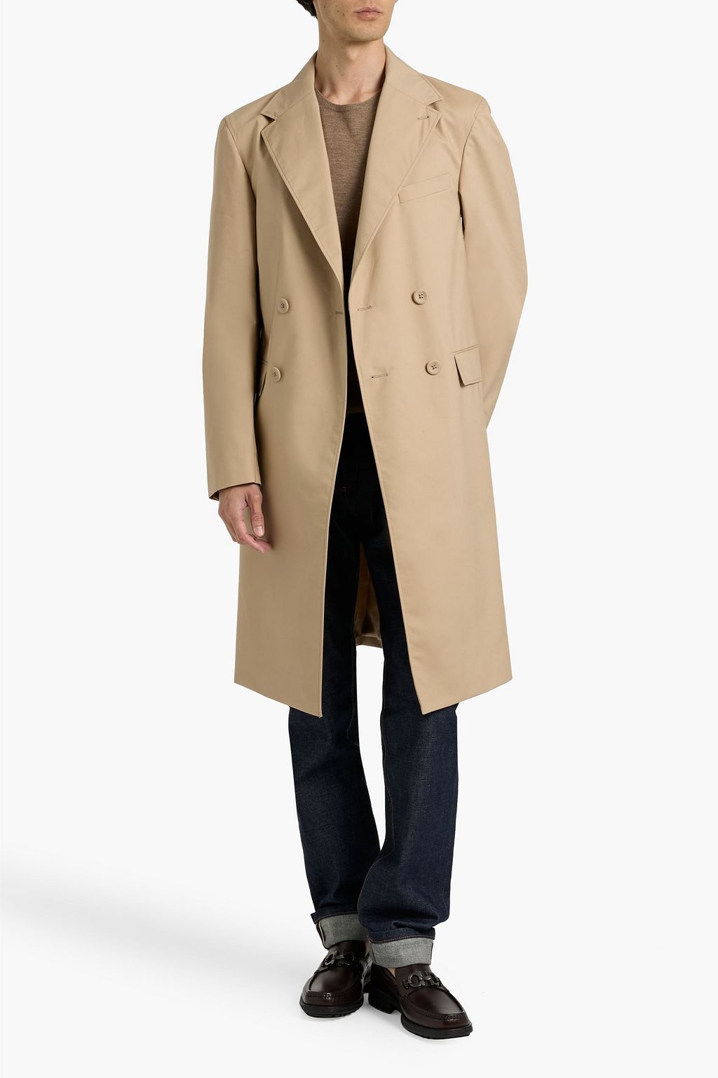 OFFICINE GÉNÉRALE Lisandre cotton-blend trench coat
