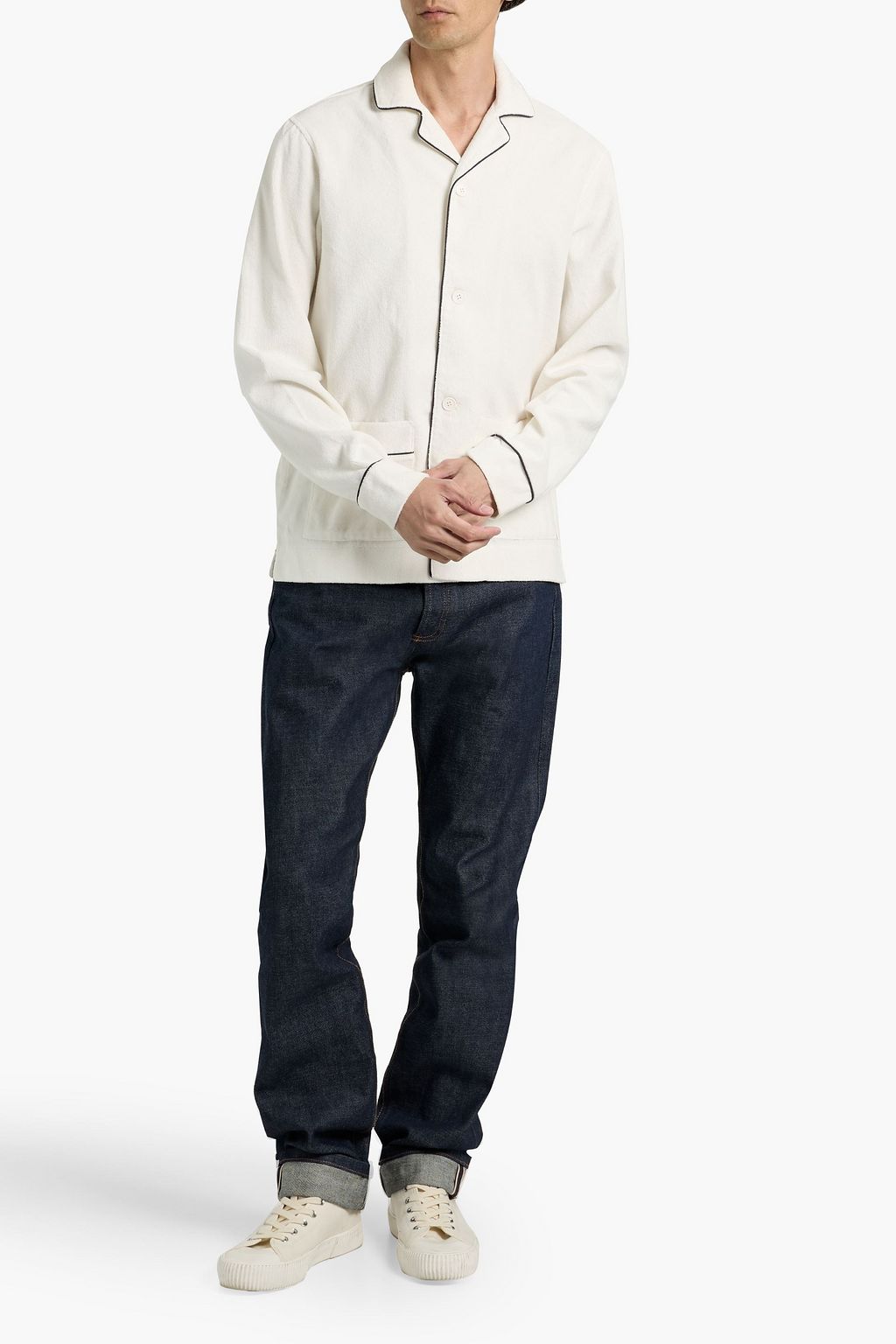 ORLEBAR BROWN Gowder cotton-terry shirt
