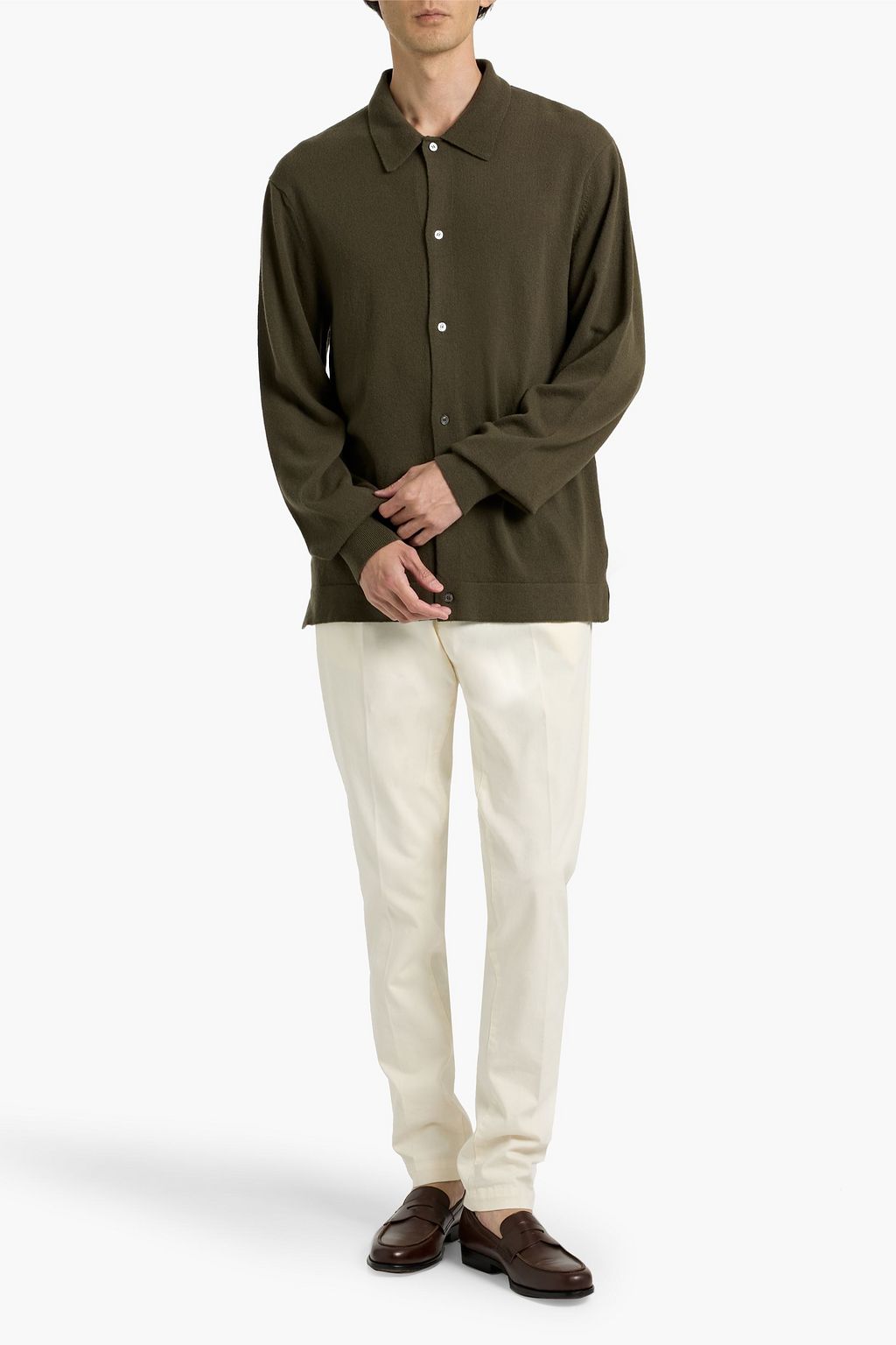 OFFICINE GÉNÉRALE Brent wool cardigan