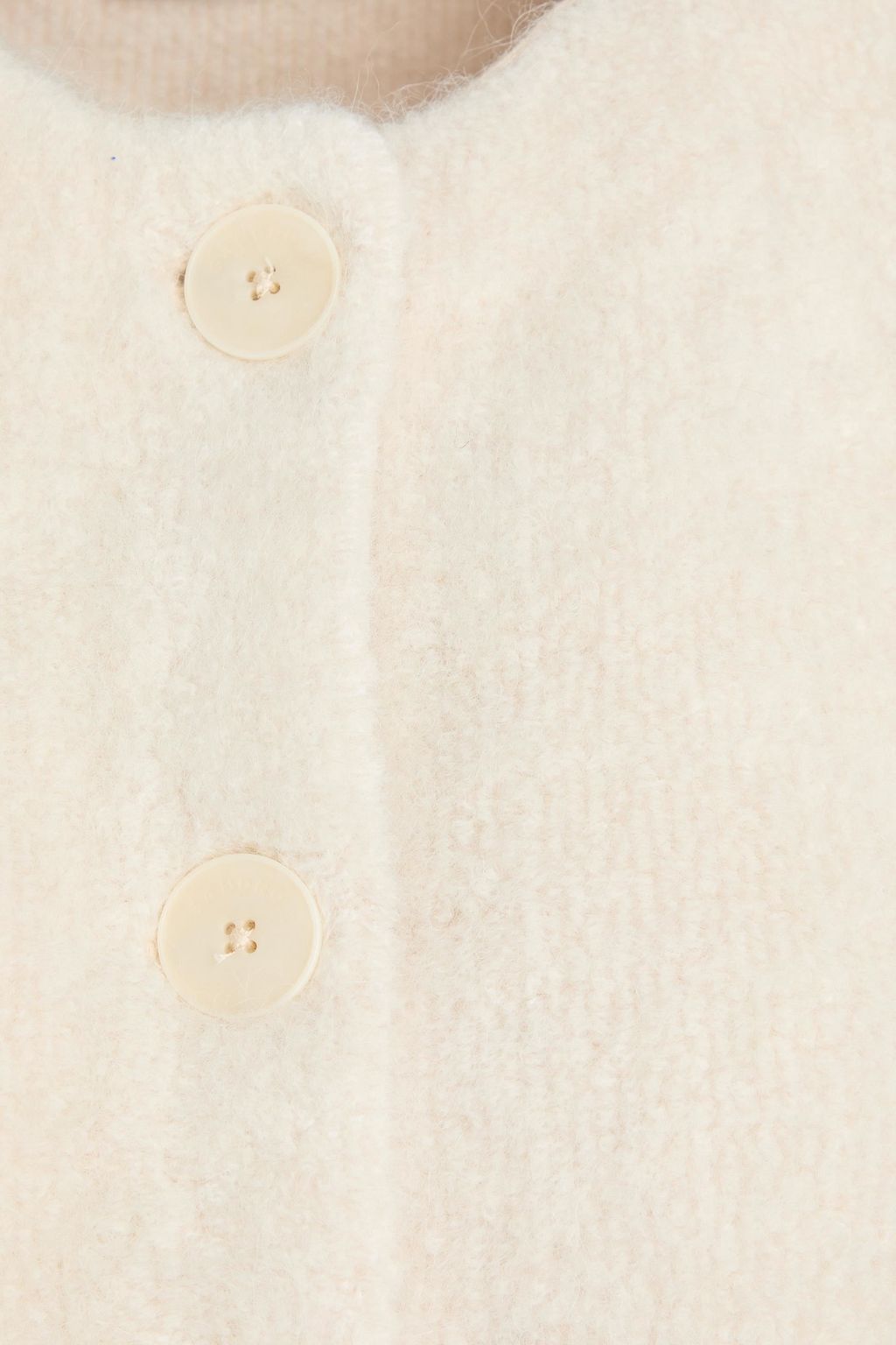 SANDRO Bouclé-knit cardigan