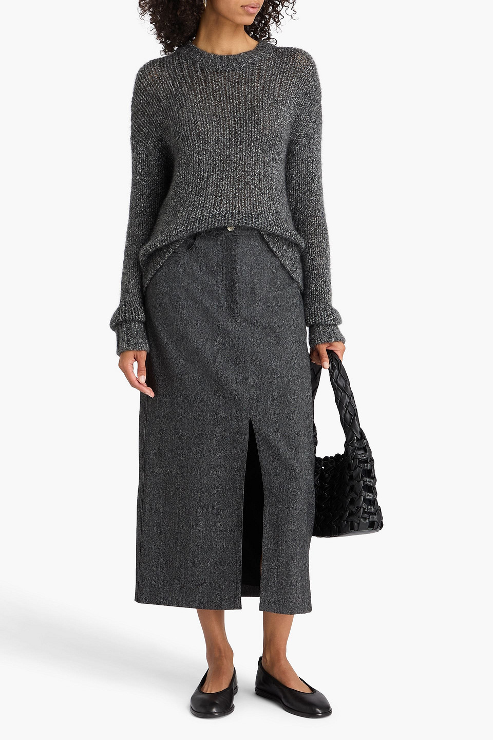  Autumn Cashmere - Pullover Aus Einer Kaschmirmischung - Grau - S 