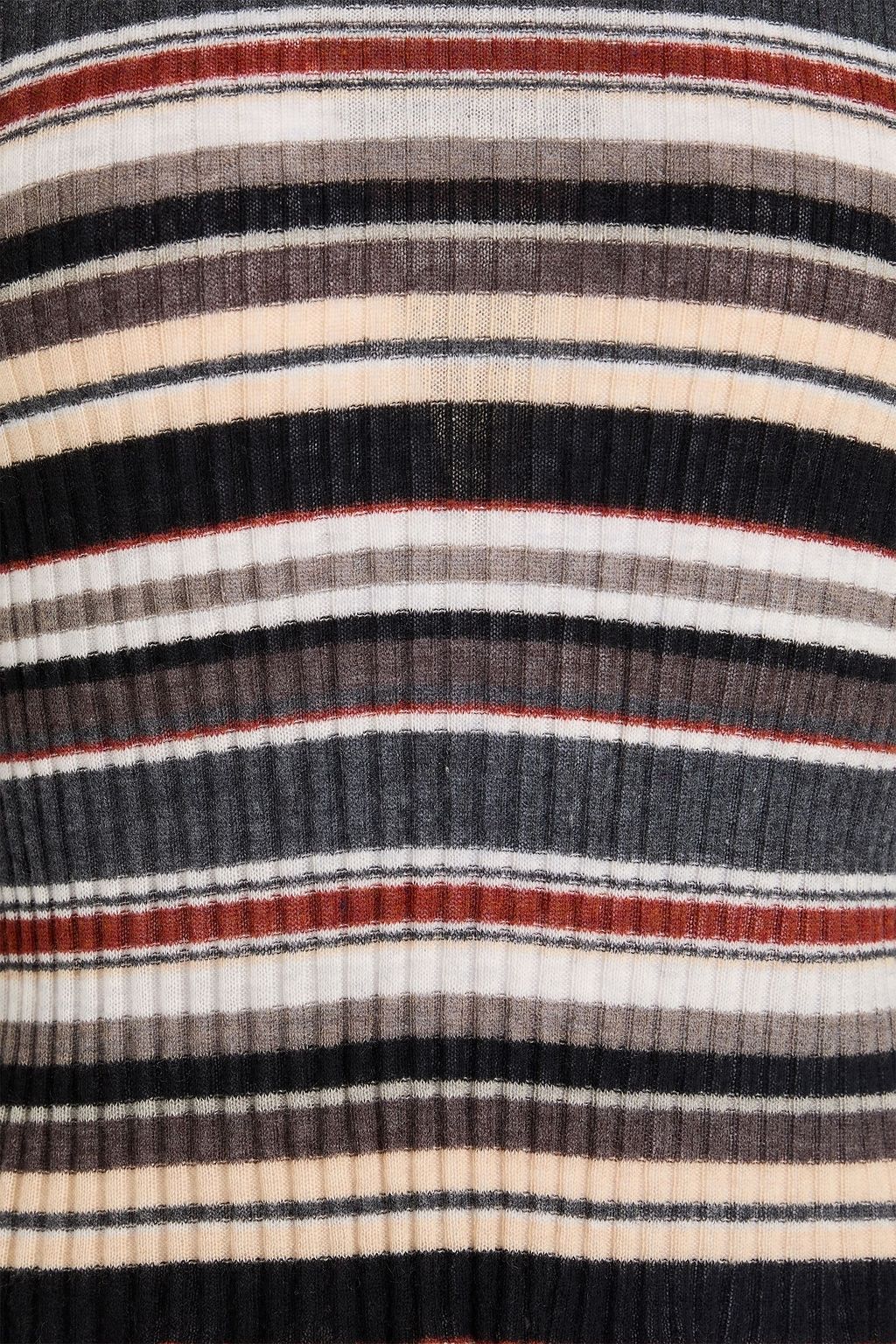 AUTUMN CASHMERE Striped cashmere sweater