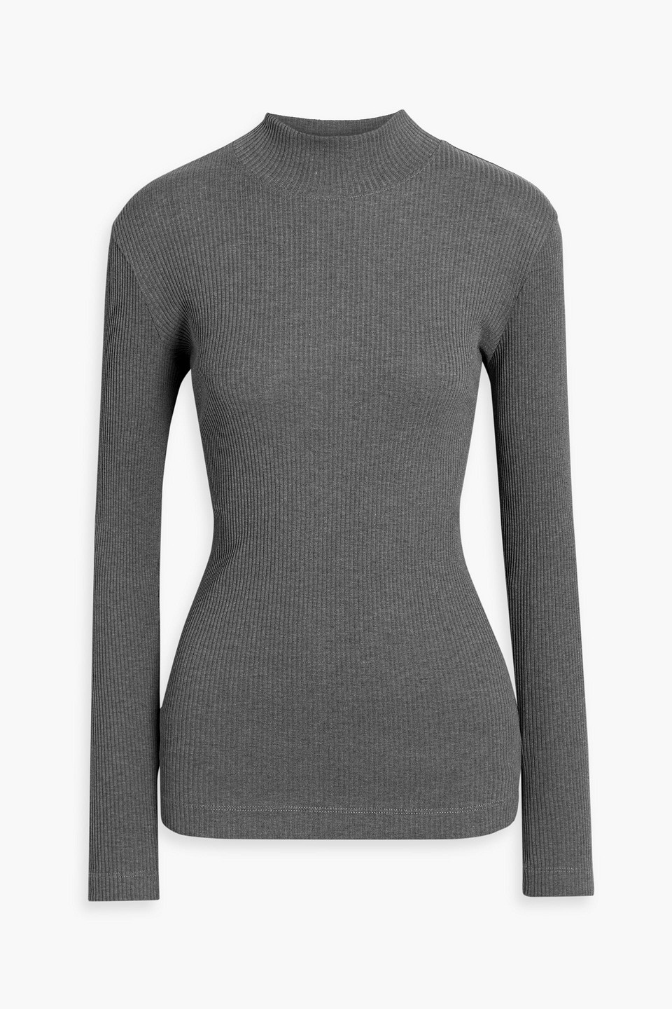 Ribbed cotton sweater