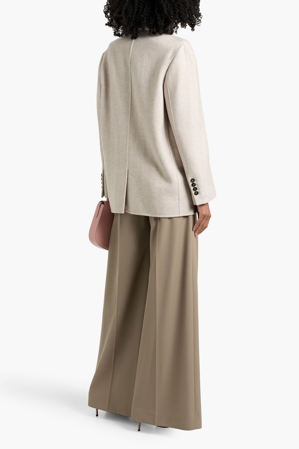 BRUNELLO CUCINELLI Cashmere and cotton-blend blazer