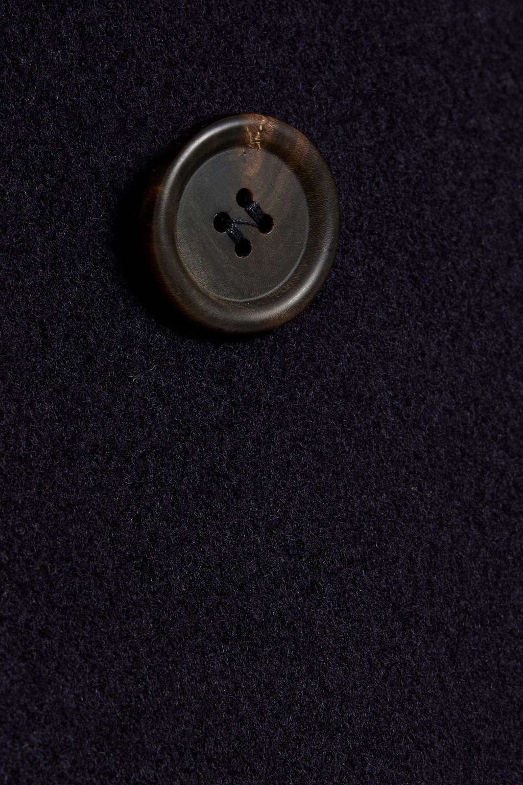 BRUNELLO CUCINELLI Double-breasted wool and cashmere-blend felt coat