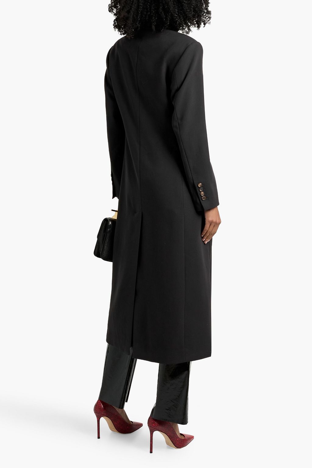 BRUNELLO CUCINELLI Double-breasted cotton-twill coat