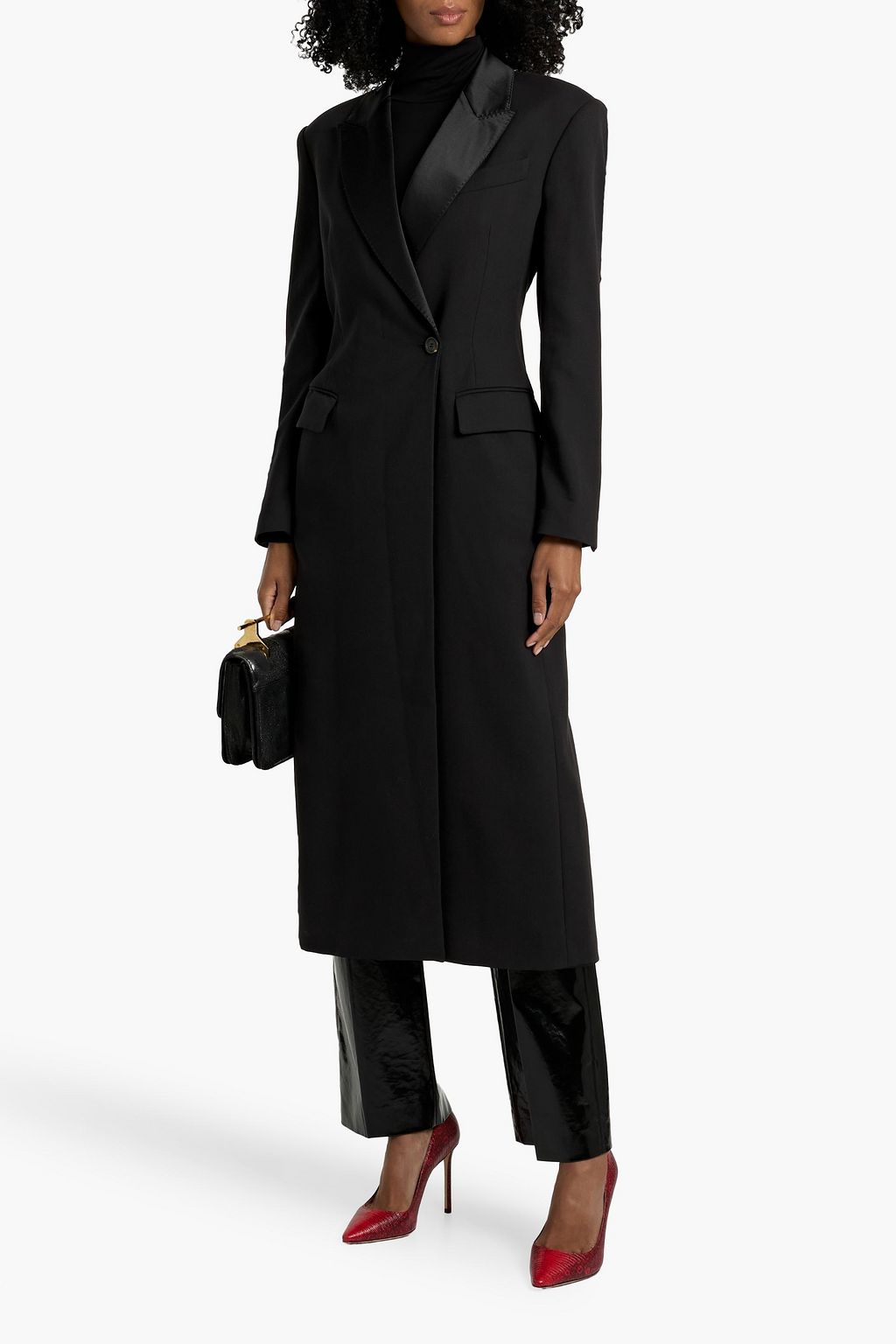 BRUNELLO CUCINELLI Double-breasted cotton-twill coat