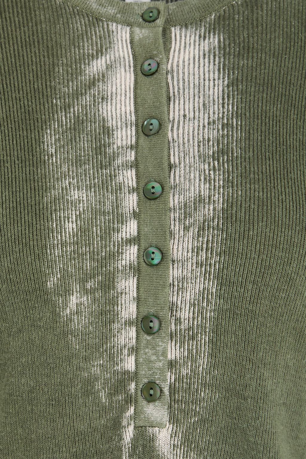 COTTON BY AUTUMN CASHMERE Oberteil aus Baumwolle mit Batikmuster