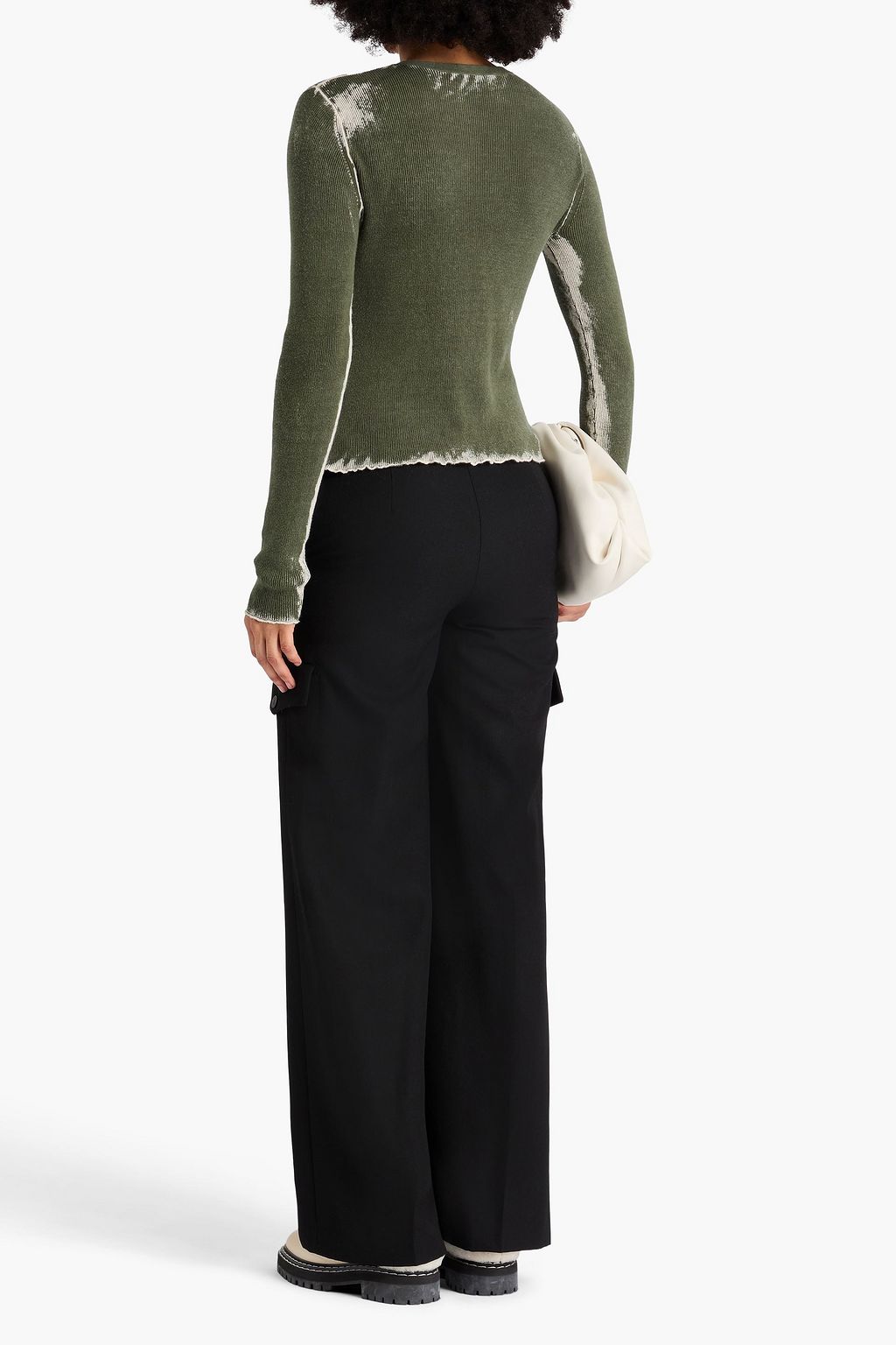 COTTON BY AUTUMN CASHMERE Oberteil aus Baumwolle mit Batikmuster