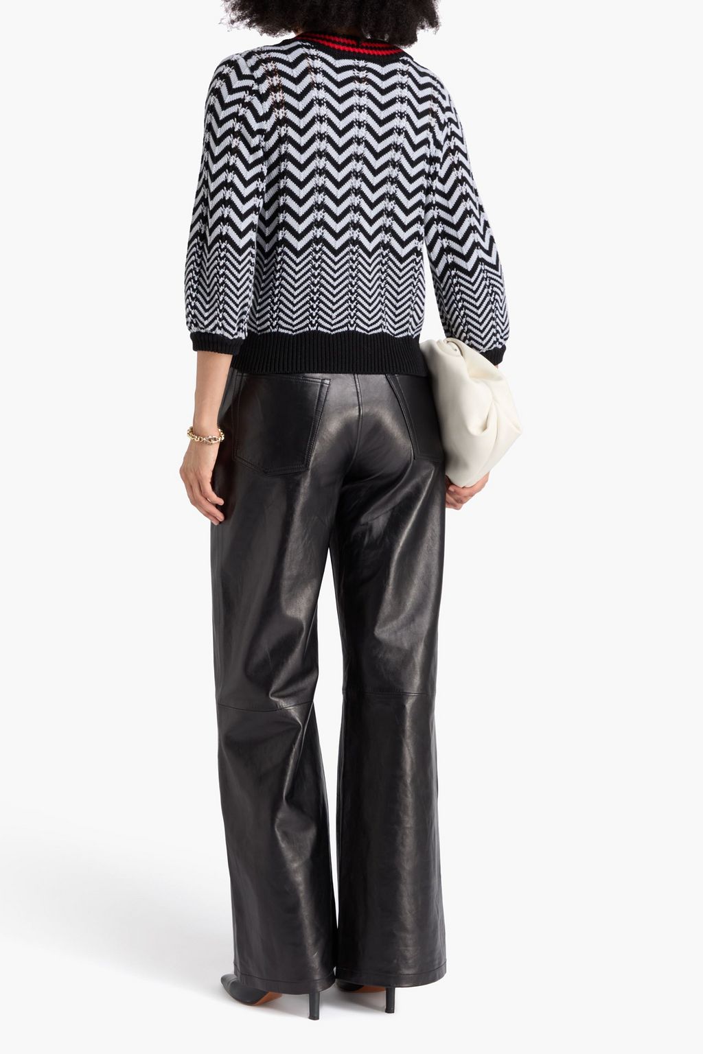 COTTON BY AUTUMN CASHMERE كارديغان من القطن بحبكة إنتارسيا
