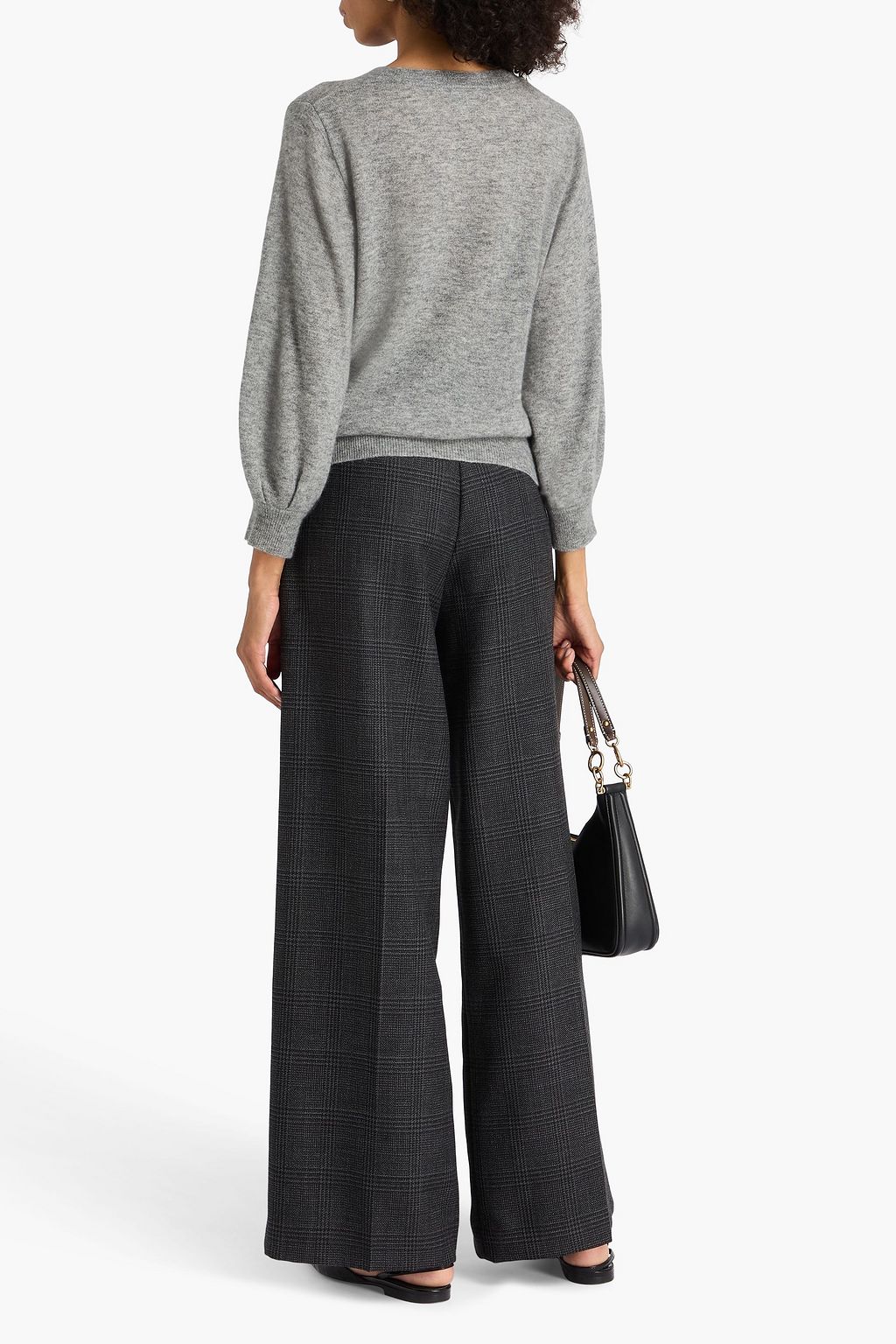 AUTUMN CASHMERE Cashmere and silk-blend sweater