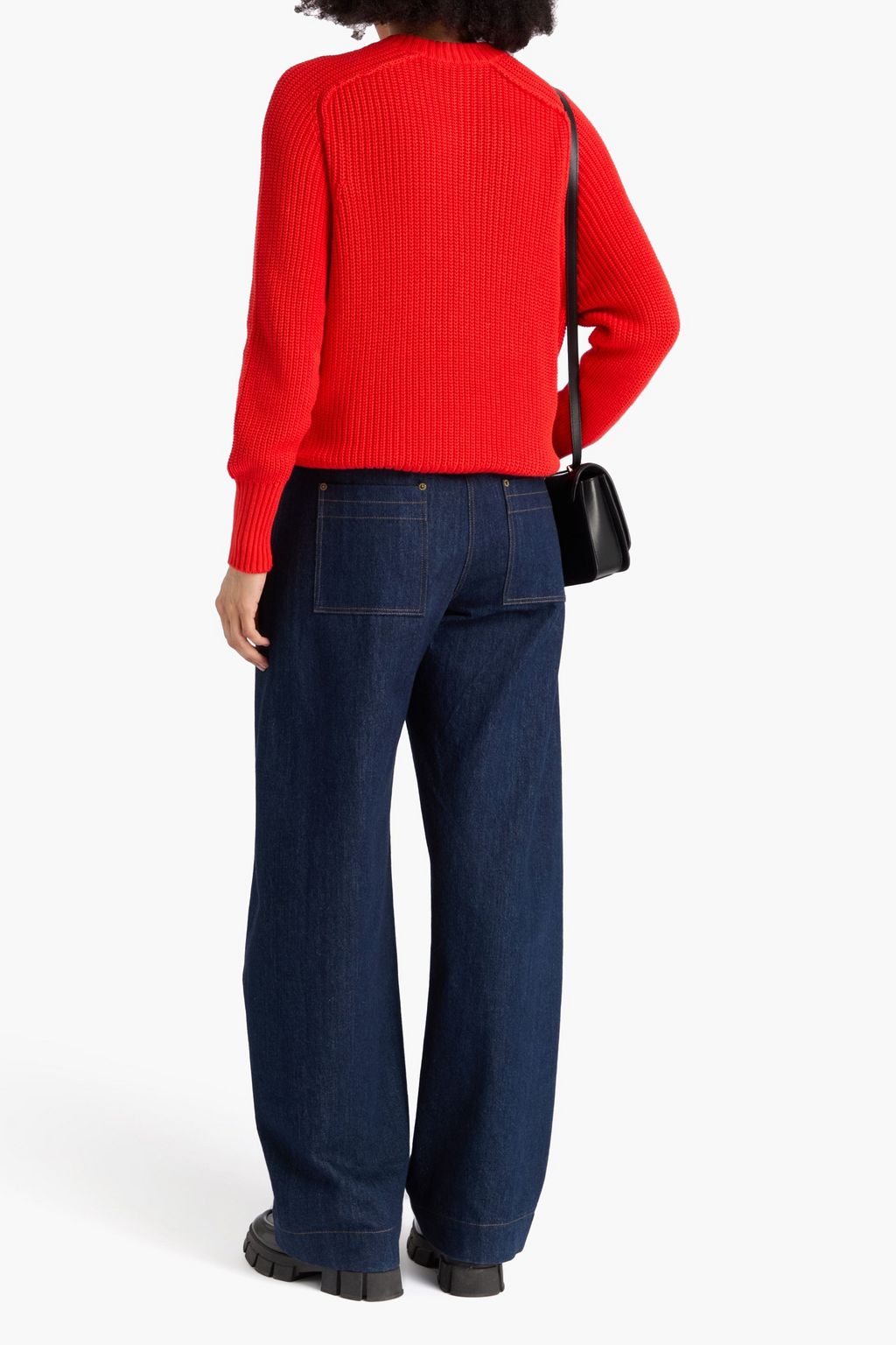 COTTON BY AUTUMN CASHMERE كنزة رياضية من القطن