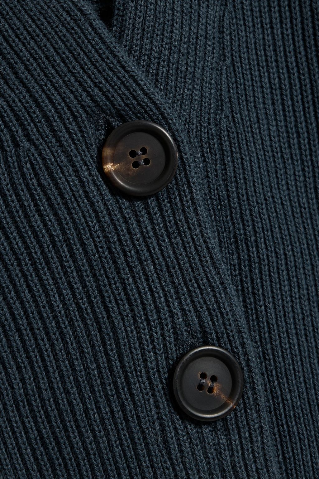 BRUNELLO CUCINELLI Cropped ribbed cotton cardigan