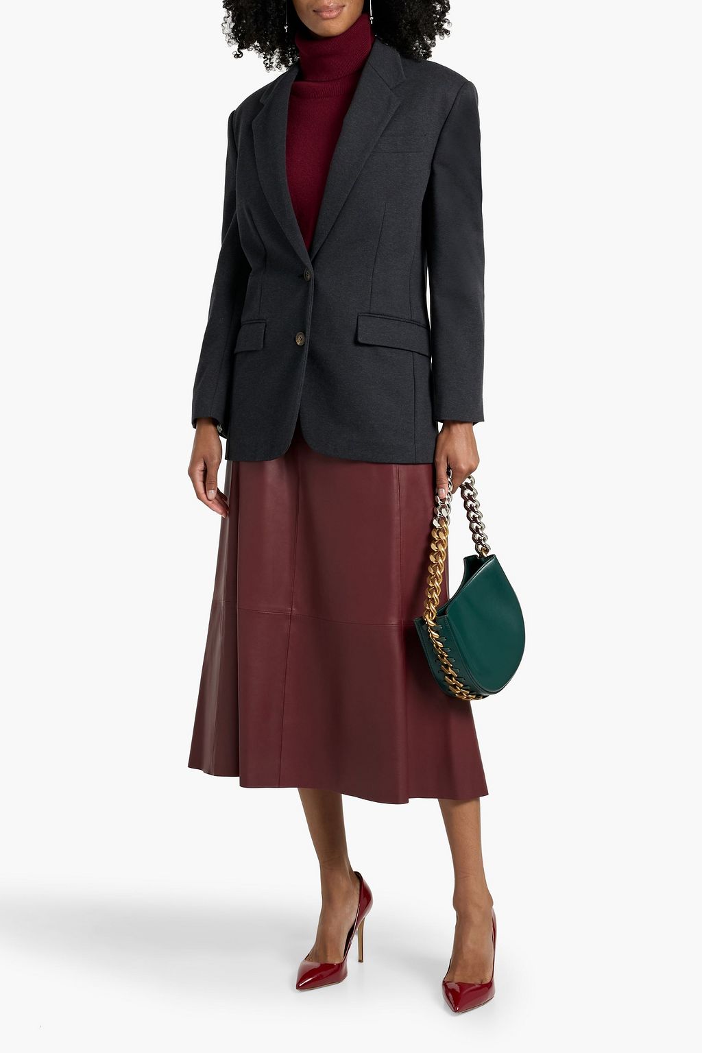BRUNELLO CUCINELLI Cotton-blend jersey blazer