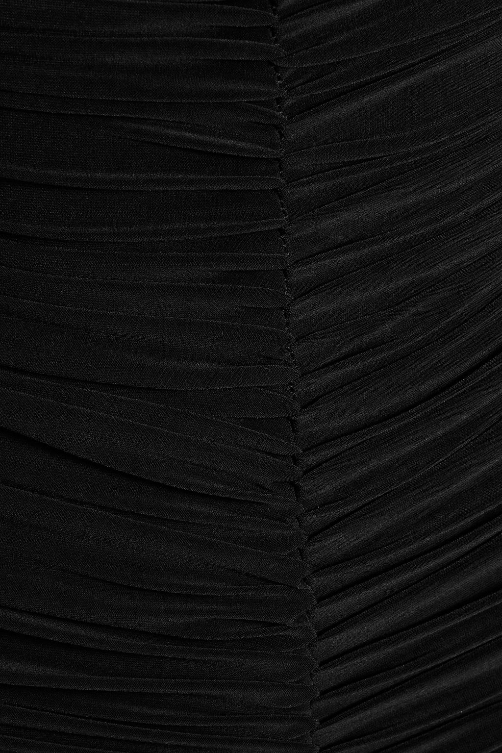 NORMA KAMALI Strapless ruched stretch-jersey gown