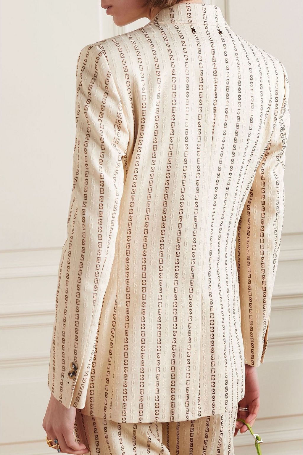 GOLDEN GOOSE Journey cotton-jacquard blazer