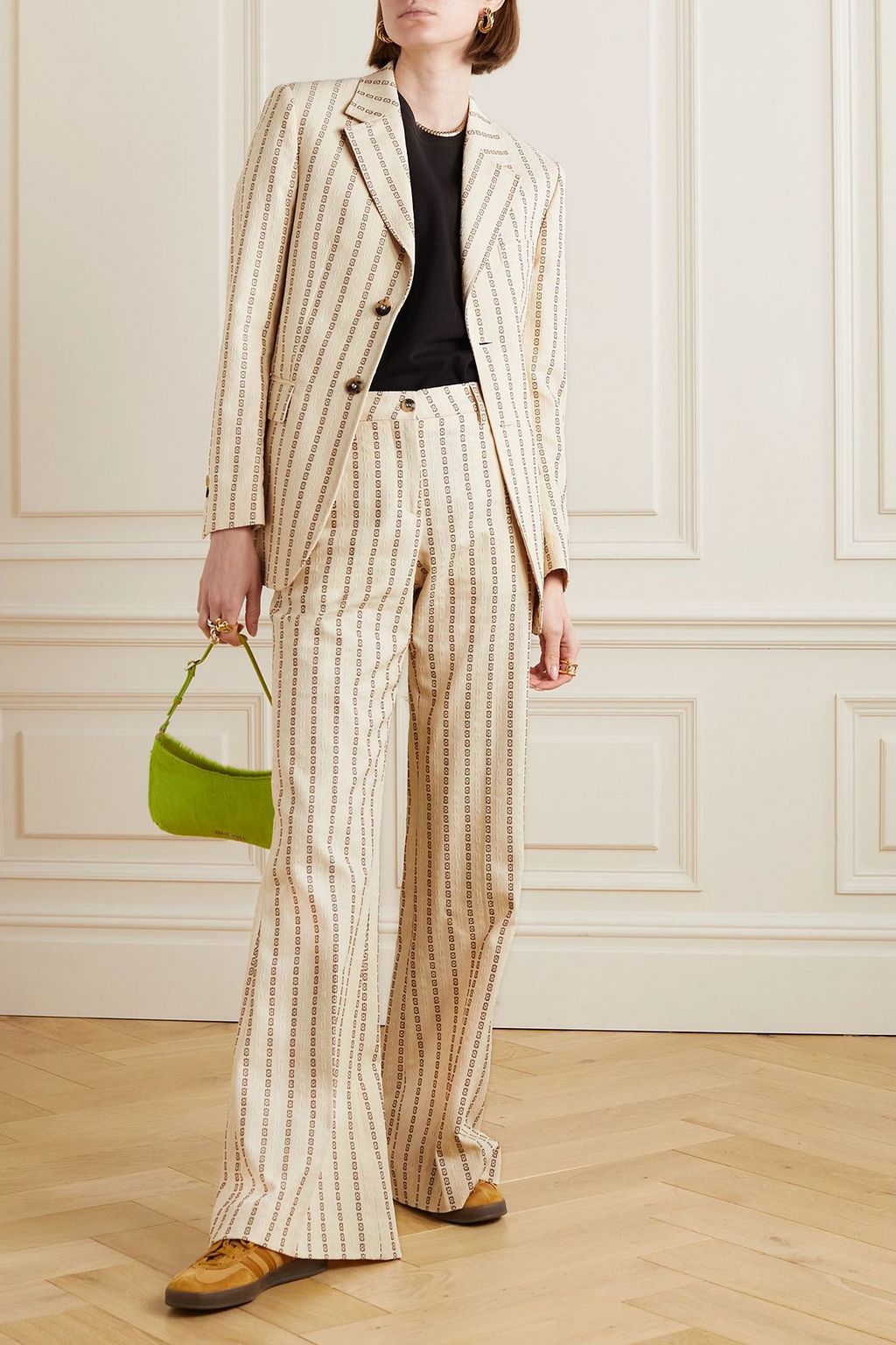 GOLDEN GOOSE Journey cotton-jacquard blazer