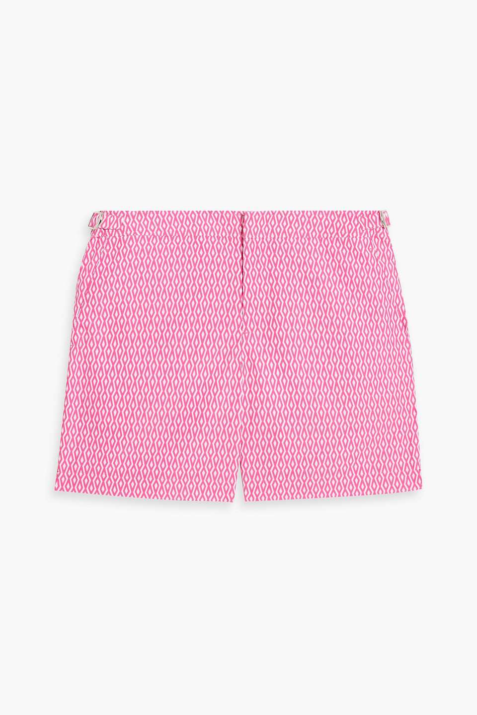 Bulldog mid-length printed swim shorts