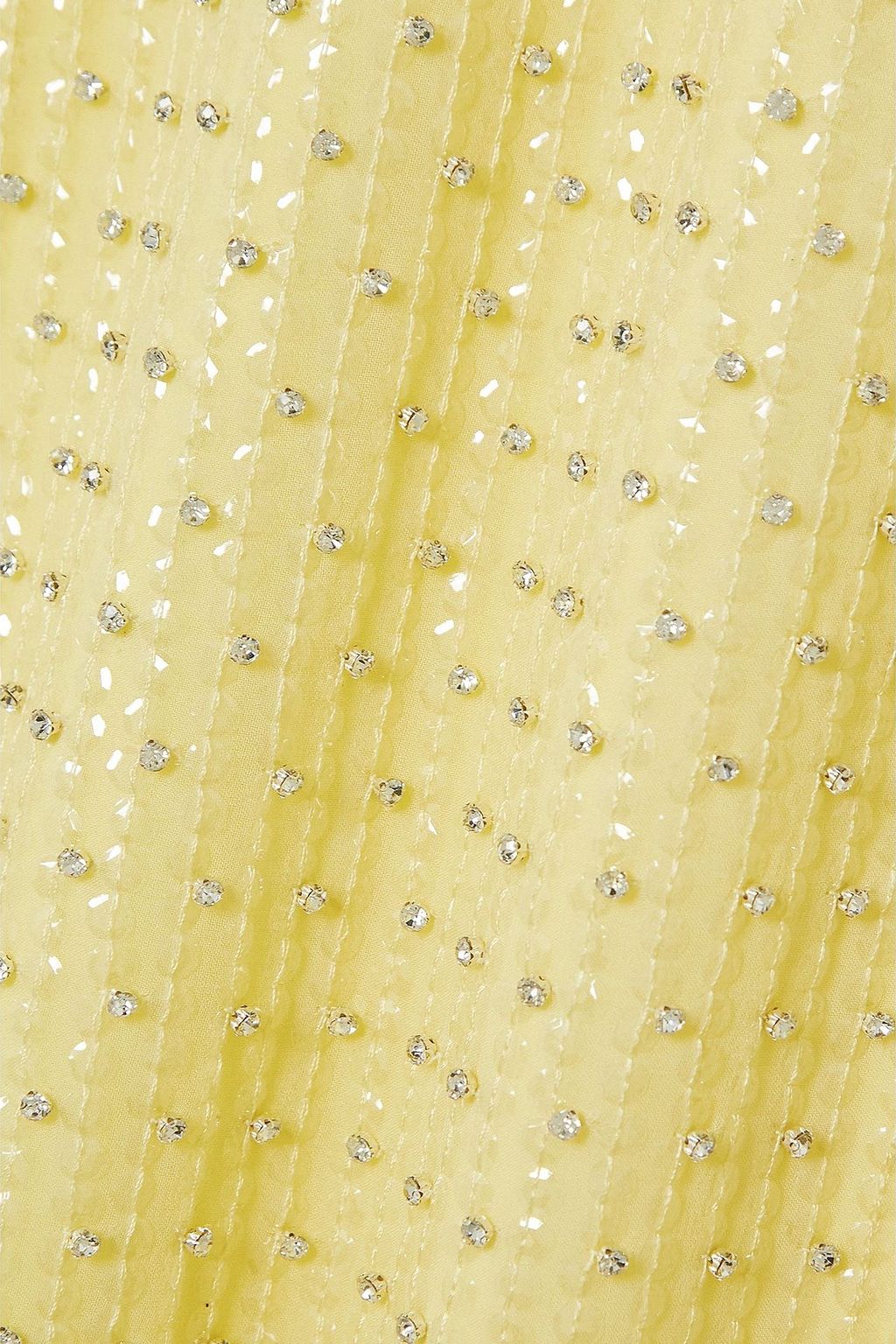 ERDEM Mariana embellished crepe midi skirt