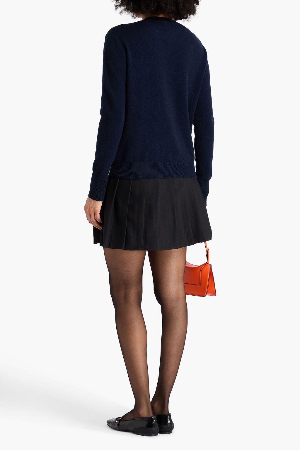 AUTUMN CASHMERE Jacquard-knit cashmere sweater