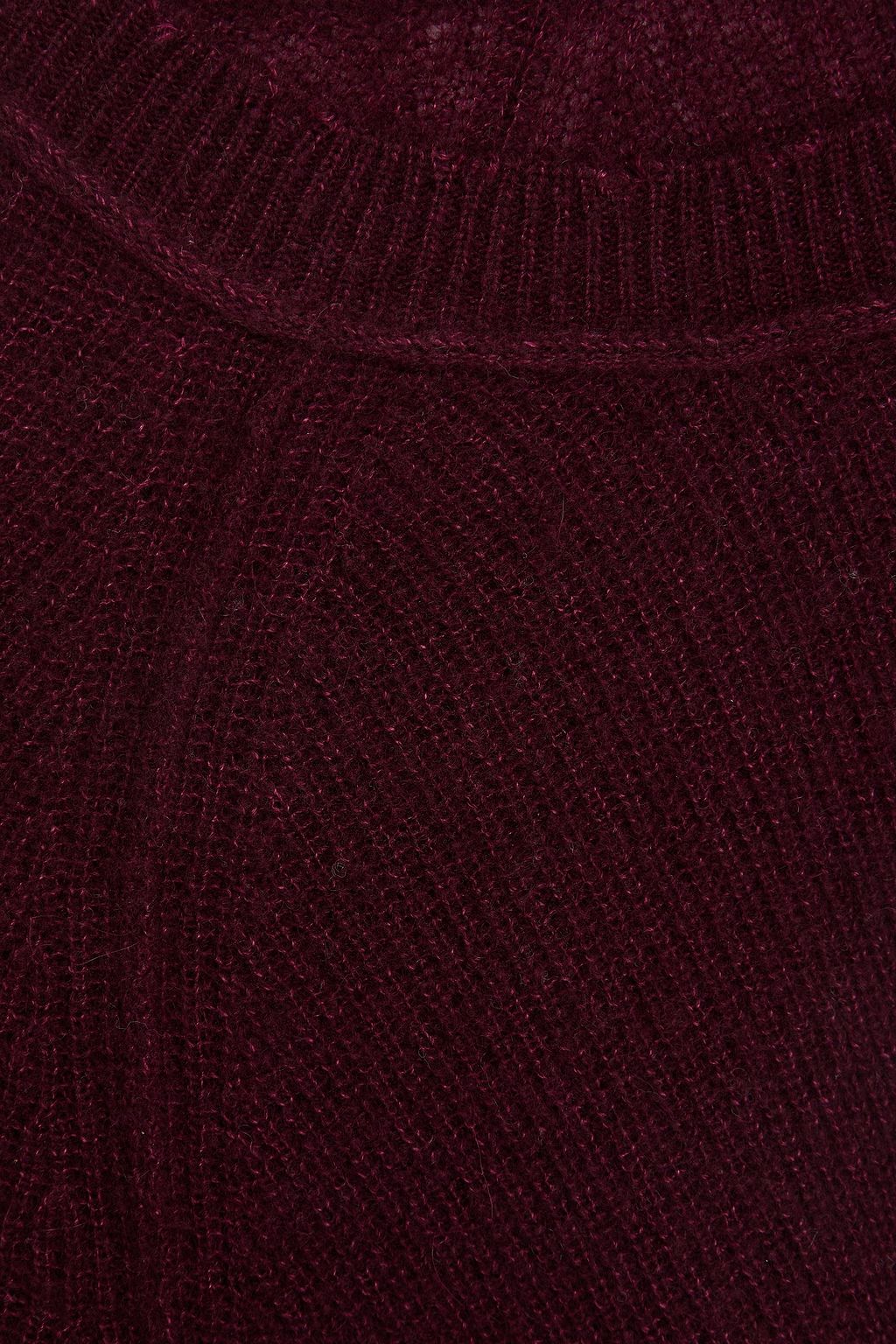 AUTUMN CASHMERE Distressed cashmere and silk-blend sweater