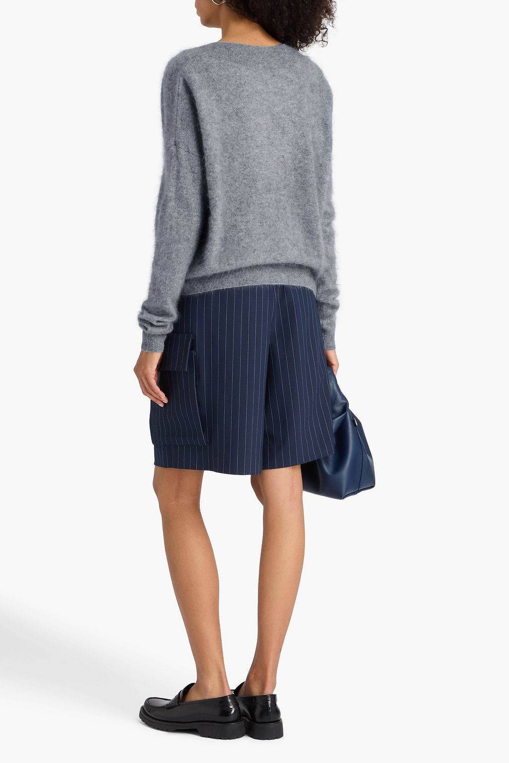 AUTUMN CASHMERE 멜란지 캐시미어 스웨터