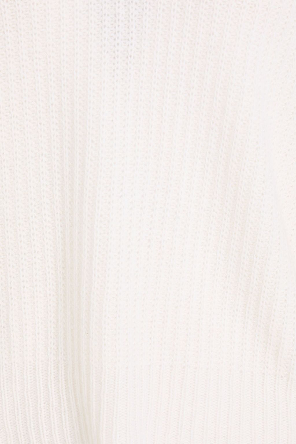 AUTUMN CASHMERE Fringed cashmere sweater