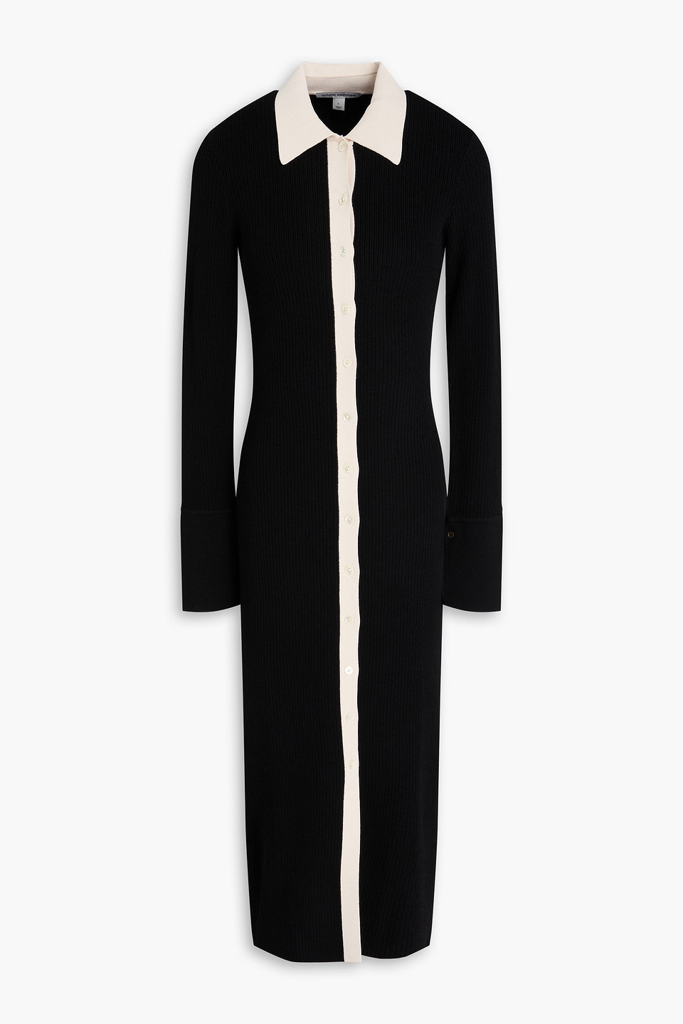knee length dresses for ladies Jill Ribbed Midi Dress main image 1