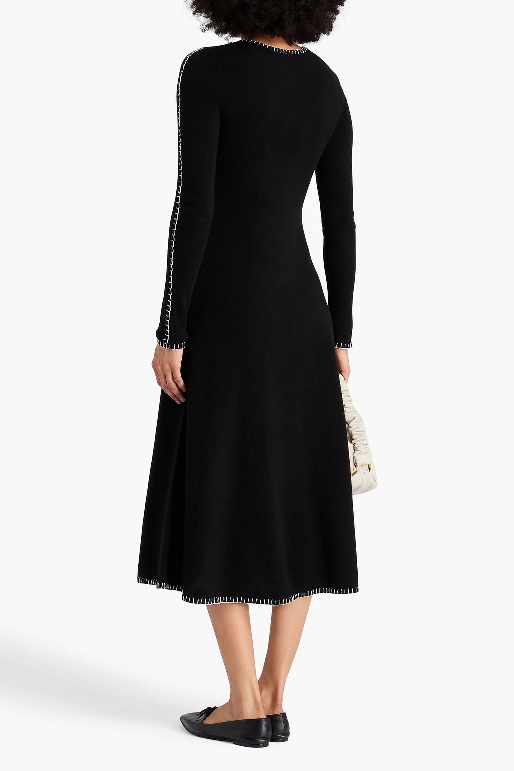 AUTUMN CASHMERE Cashmere midi dress