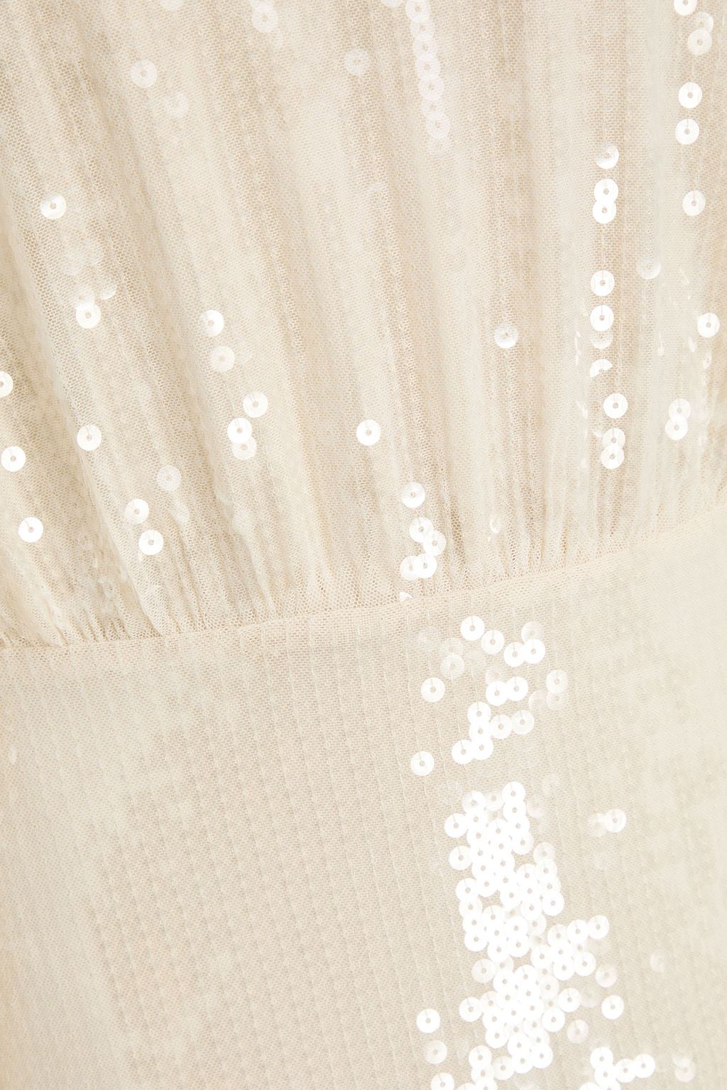ROTATE BIRGER CHRISTENSEN Sequined mesh mini dress