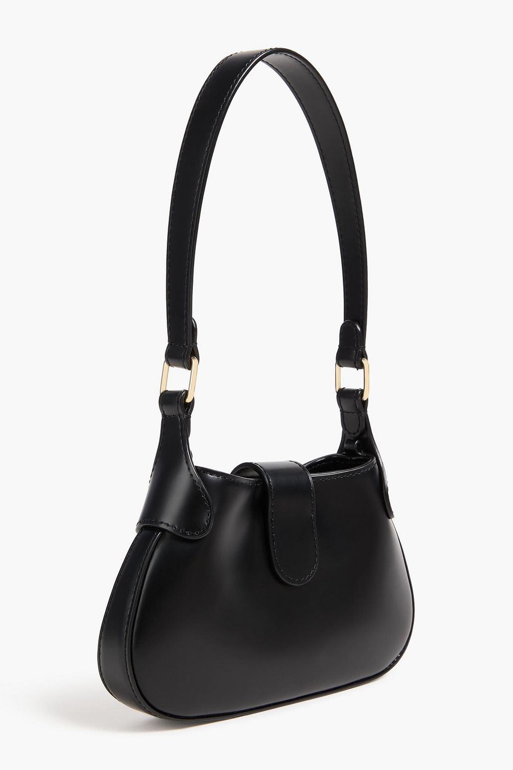 SANDRO Leather shoulder bag