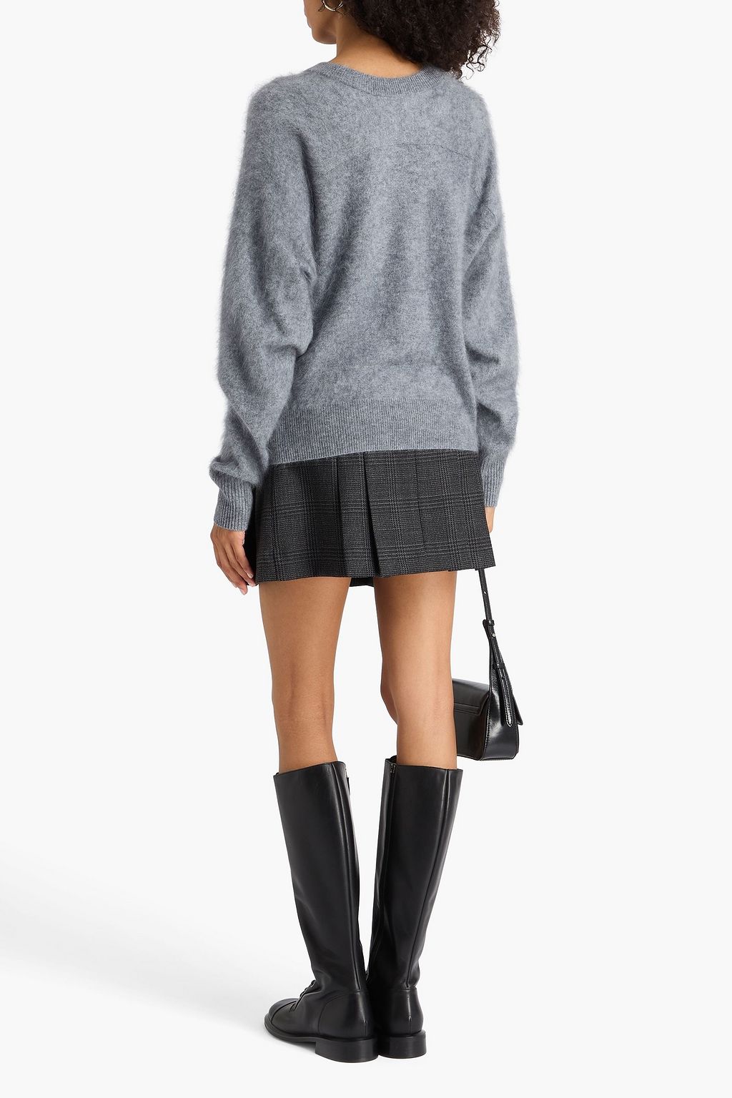 AUTUMN CASHMERE Melierter Kaschmirpullover