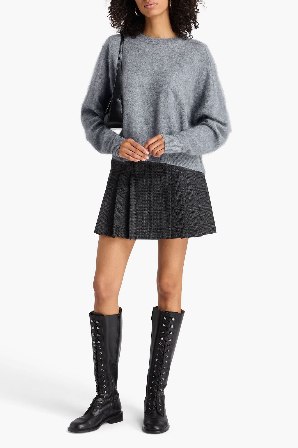 AUTUMN CASHMERE Melierter Kaschmirpullover