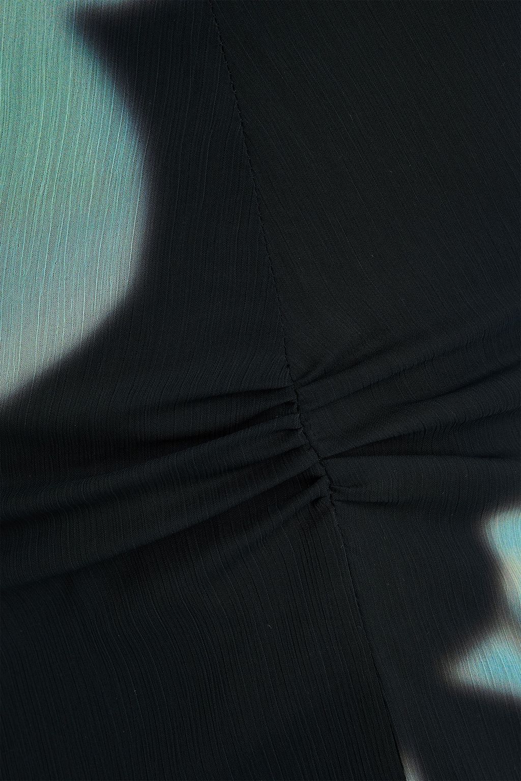 ROTATE BIRGER CHRISTENSEN 프린트 시폰 미디 드레스