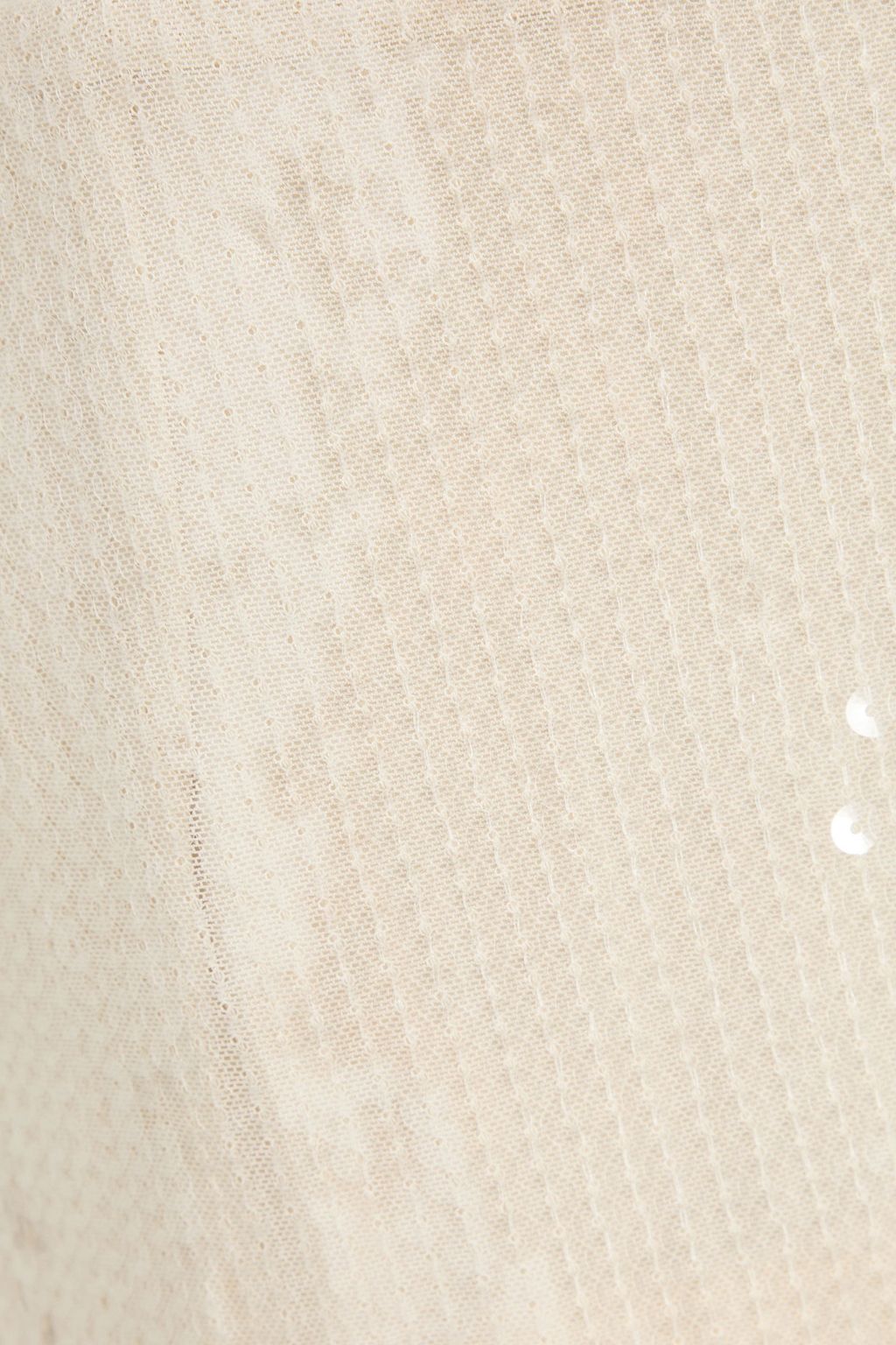 ROTATE BIRGER CHRISTENSEN Sequined stretch-tulle mini skirt