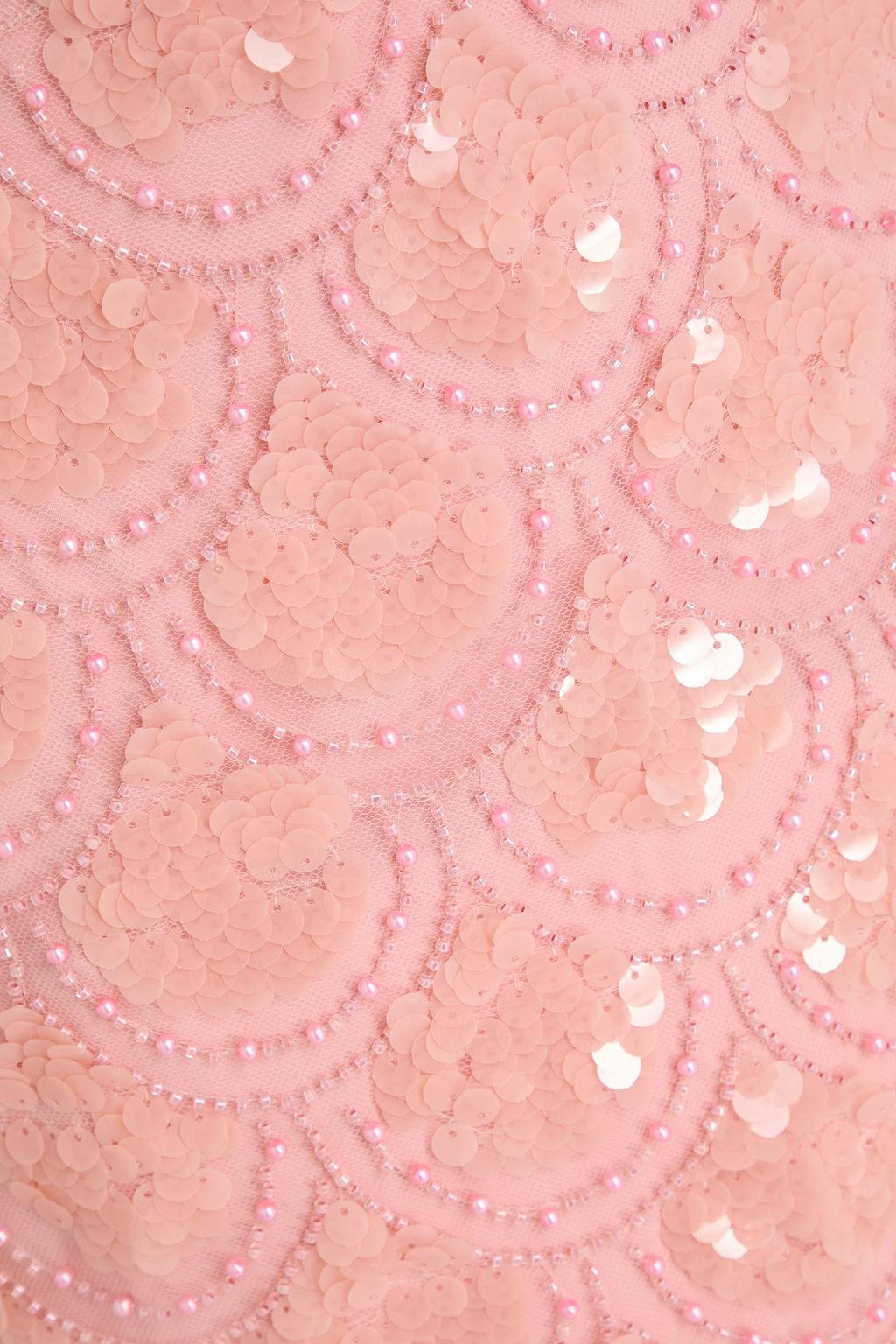 ROTATE BIRGER CHRISTENSEN تنورة ضيّقة متوسطة الطول من التول مرصّعة مزينة