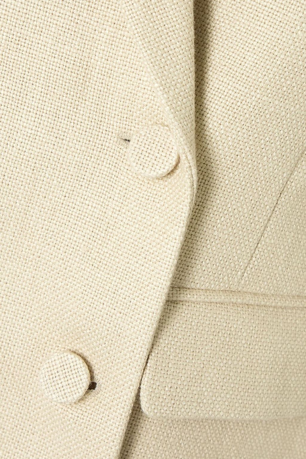 VALENTINO GARAVANI Double-breasted linen blazer