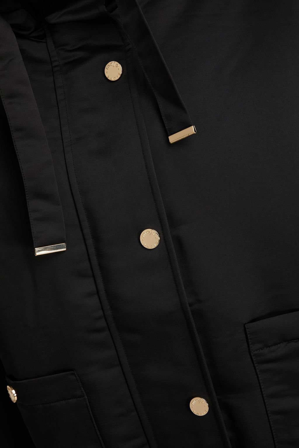 MAJE Shell hooded jacket